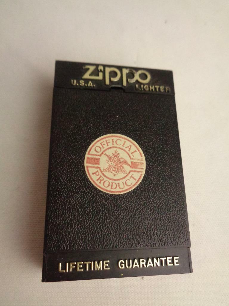 Original 1993 O' Douls Zippo Plastic Flip Lighter Case Only W/papers