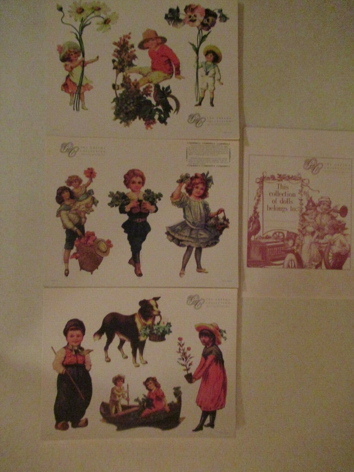 The Gretna Collection Victorian Paper Dolls 90 Sheets Series 1 2 3 New