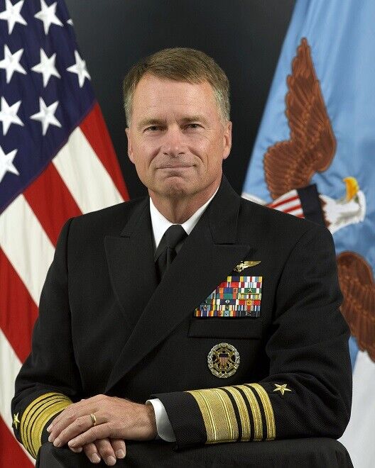 U.s. Navy Admiral James Alexander "sandy" Winnefeld Jr  8x10 Photo 120