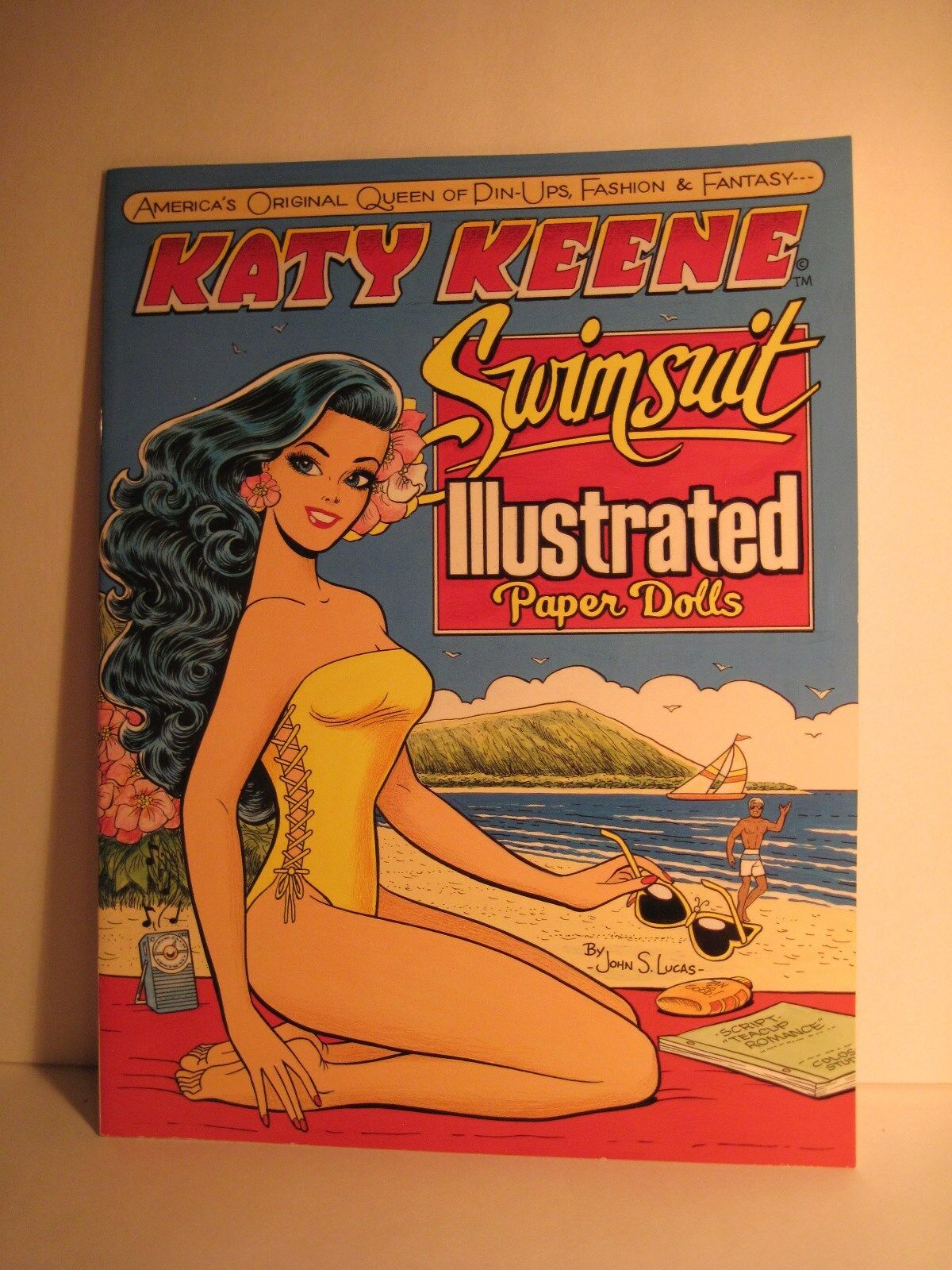 Katy Keene Swimsuit Illustrated Paper Doll