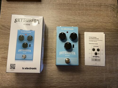 Tc Electronic Skysurfer Reverb Effect Pedal With 1spot 9v Power Supply