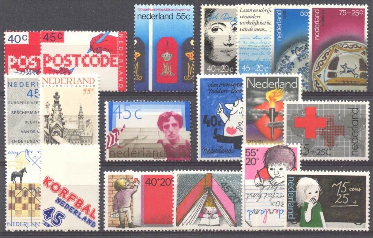 Nl - Netherlands 1978 Complete Yearset Mnh