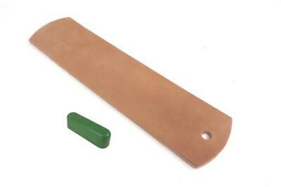 Genuine Horse Butt Leather Strop 12" X 3" X 1/8" Thick With 1.2oz Chromium Oxide