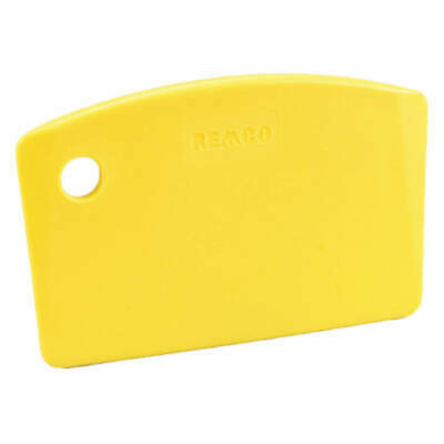 Remco 69596 Mini Bench Scraper,5-1/2x3-1/2 In,yellow