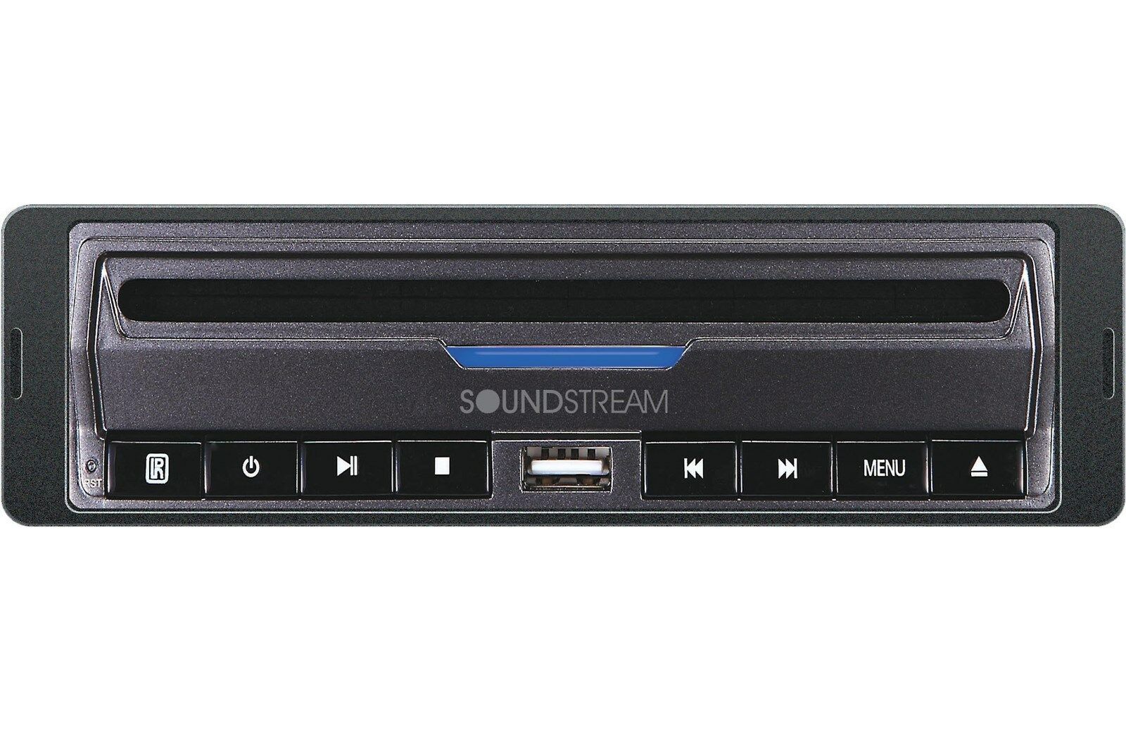 New Soundstream Vdvd-165 1 Din Vertical Mount Car Dvd/mp3 Player Front Usb Input