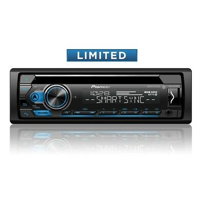 Pioneer Deh-s4250bt 1-din Car Mp3 Cd Stereo W/ Usb Aux Bluetooth & Pandora Radio