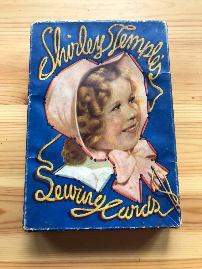 1936 Shirley Temple - Sewing Cards- Used