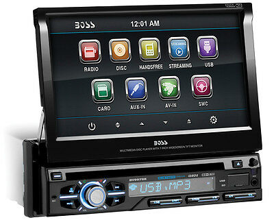 Boss Bv9979b Car Dvd/cd Player 7" Touchscreen Monitor Usb/ipod Bluetooth Color