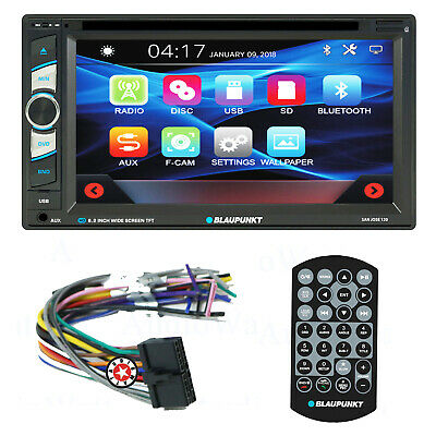 Blaupunkt 6.2" 2 Din Touchscreen Dvd Bluetooth Stereo Car Audio - San Jose 120