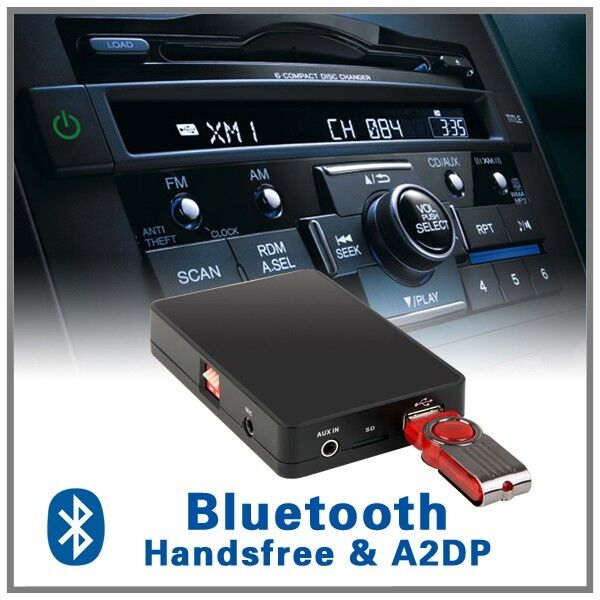 Bluetooth A2dp Usb Adapter Fits Honda Crz Insight Frv S2000 Element Odyssey