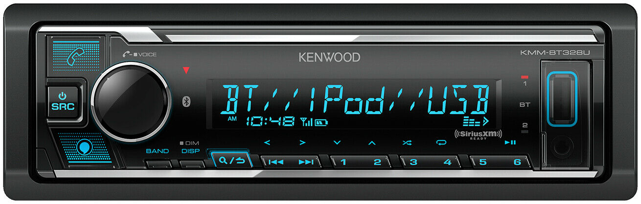 Kenwood Kmm-bt328u Bluetooth Car Stereo Digital Media Receiver