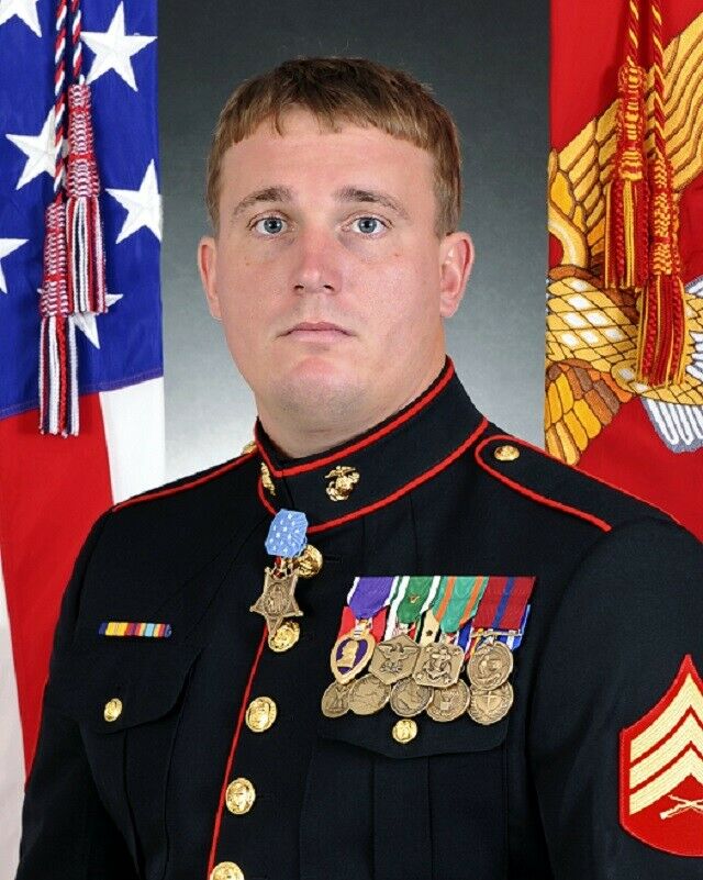 U.s. Marine Sergeant Dakota Louis Meyer Medal Of Honor Recipient 8x10 Photo 77