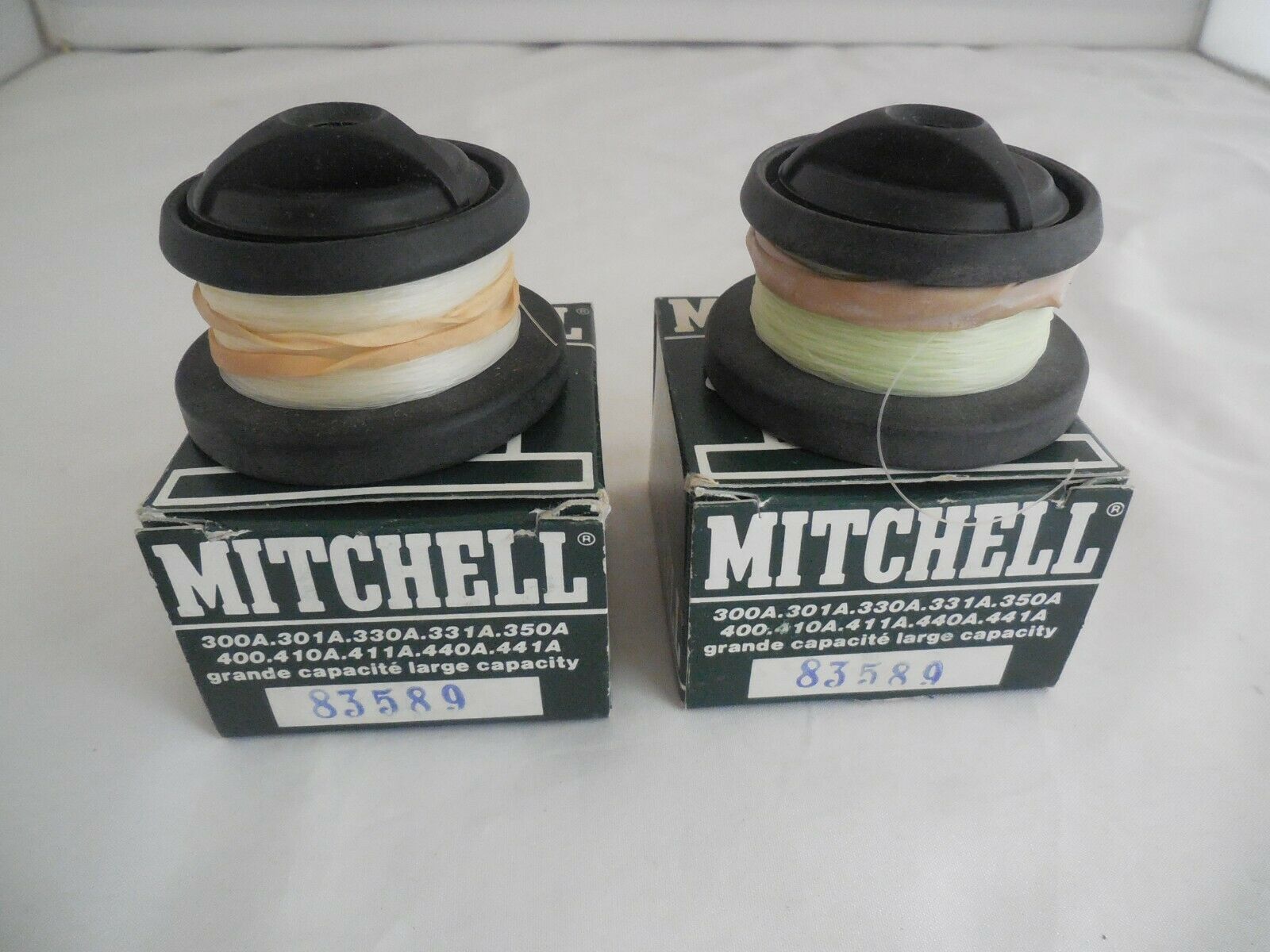 2 New  Mitchell Spinning Reel Spools 300 300a 330 400 410a 440 500  83589 Boxed