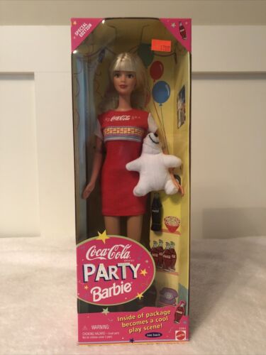 Coca-cola Party Barbie #22964 Special Edition 1998