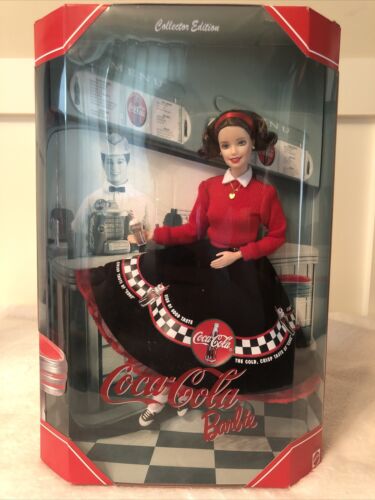 Coca-cola Barbie Doll Second In Series 1999 #24637 Collector Edition