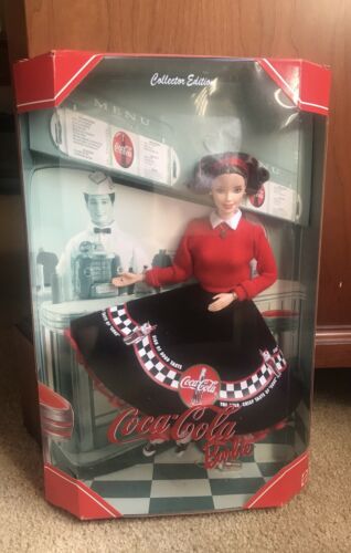 Coca-cola Barbie Doll Second In Series 1999 #24637 Collector Edition