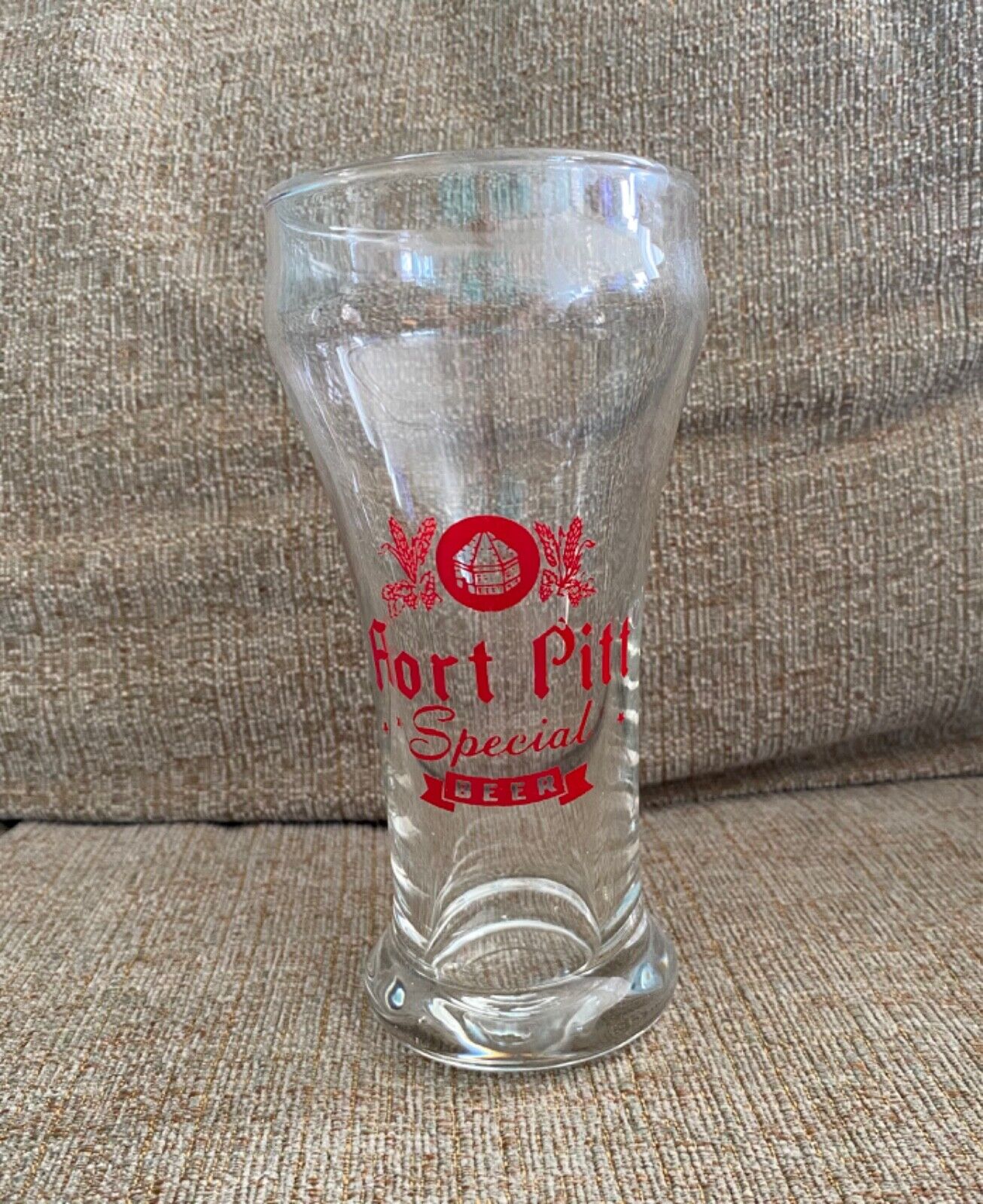 Fort Pitt Special Beer 6” Drinking Glass Pilsner