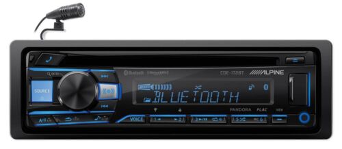 Alpine Cde-172bt In-dash Bluetooth Cd Receiver Car Stereo Usb/aux Siriusxm Ready