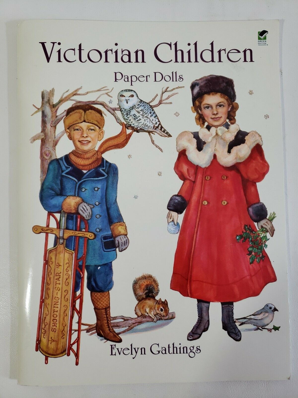 Victorian Children Paper Dolls Evelyn Gathings 2 Paper Dolls 29 Costumes Uncut