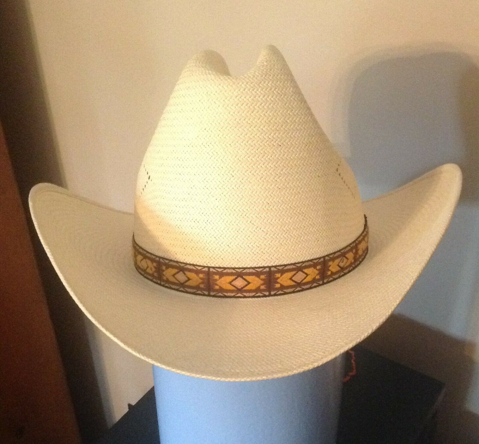 Stetson Cowboy Hat Size 7 1/4 Vintage Worn Once