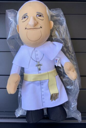 Bleacher Creatures Pope Francis Plush Catholic Religion Holy Father New W/tag