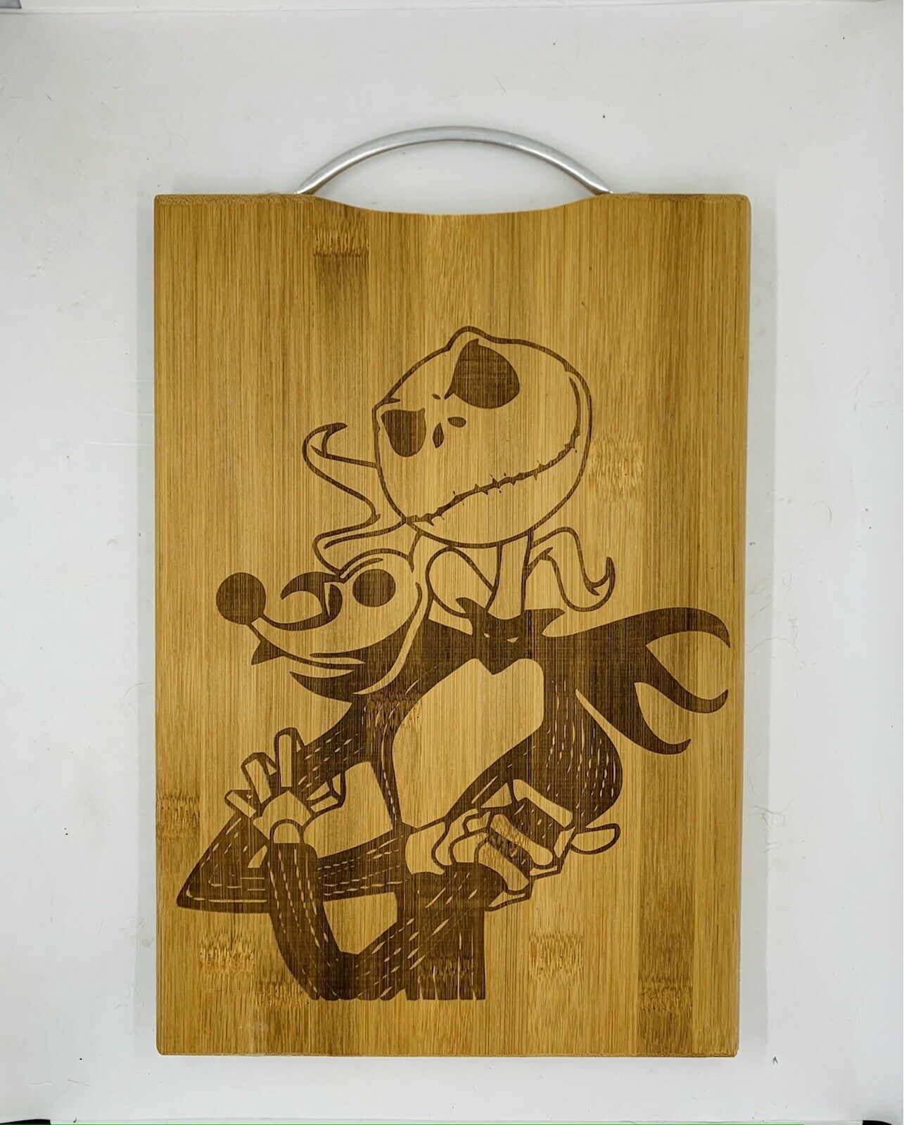 Jack And Zero Laser Engraved Bamboo High Quality Cuttingboard