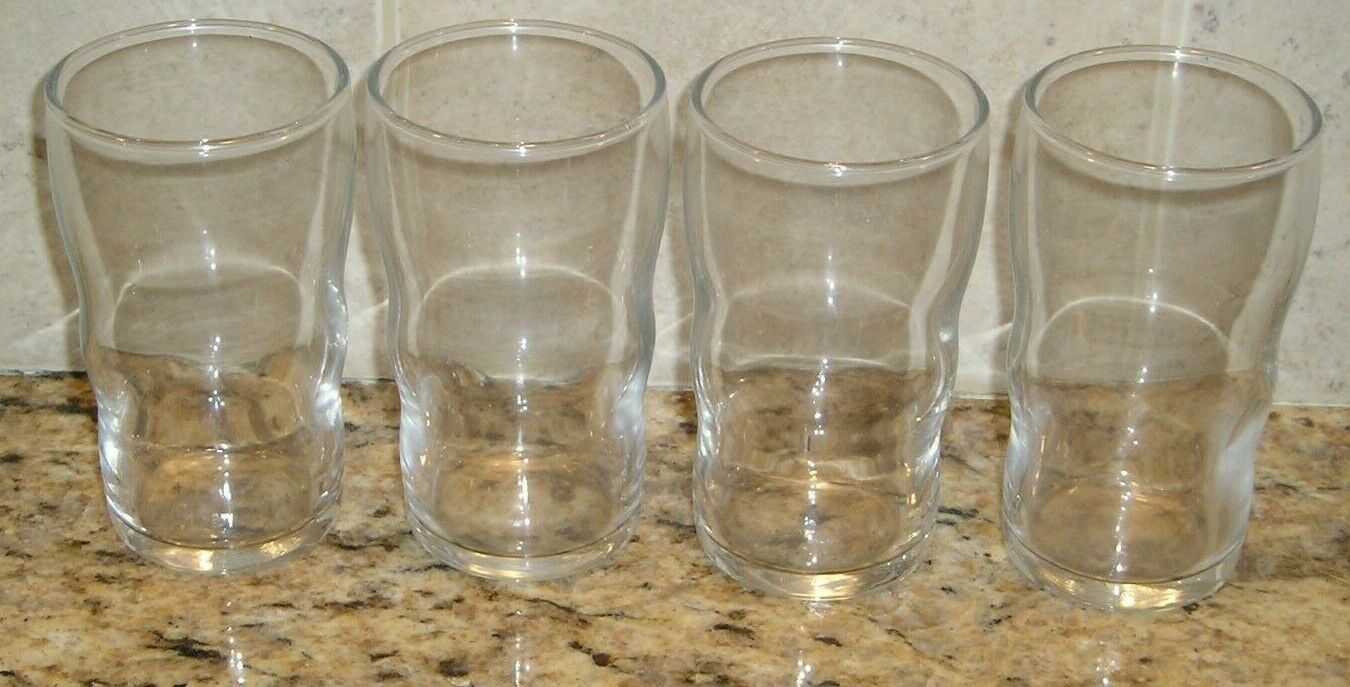 Set Of Four 5oz Libby Beer Taster Or Flight Glasses New Guinness Glass Shape