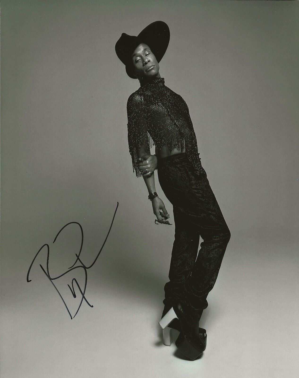 Billy Porter Real Hand Signed Photo #1 Coa Autographed Broadway