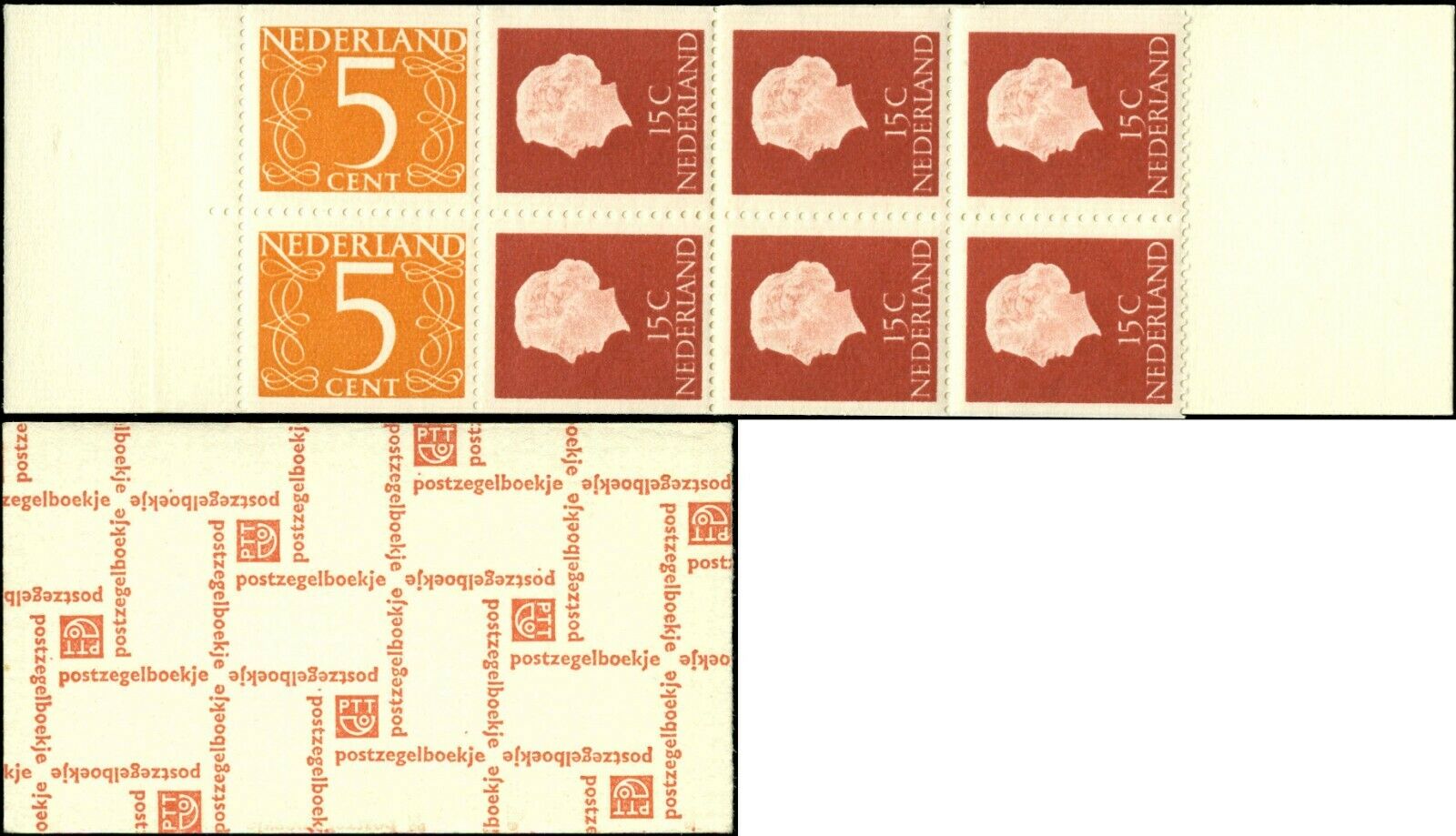 Netherlands Scott #346e Complete Booklet Mint Never Hinged