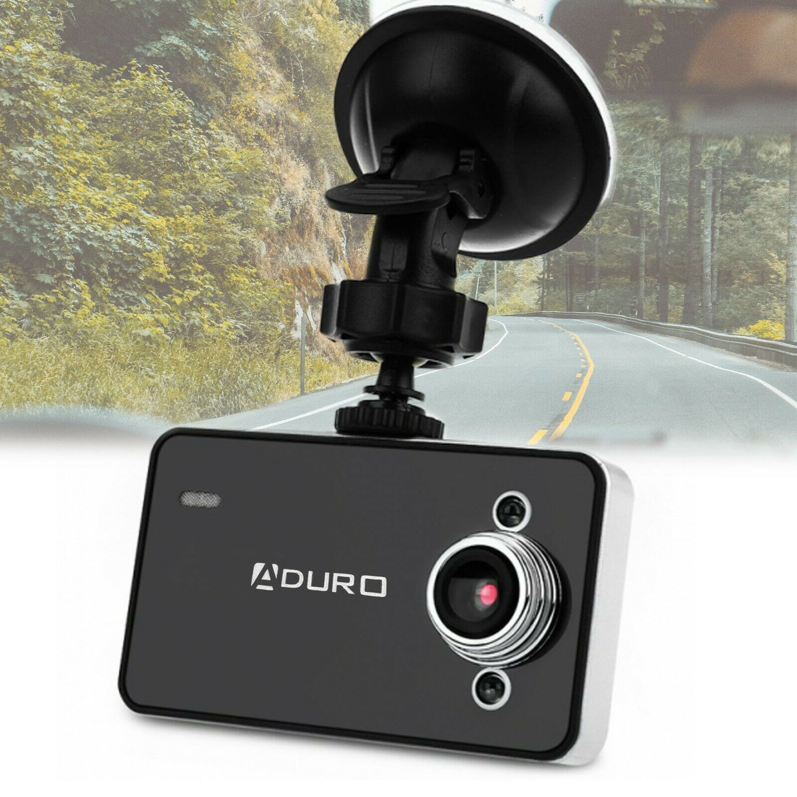 Aduro U-drive Pro Hd Dvr Dash Camera Dash Cam Video Recorder Auto Car Recording