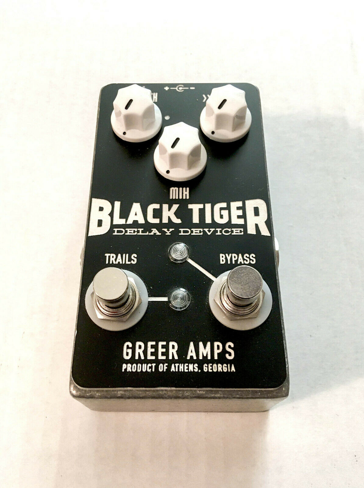 Greer Amps Black Tiger Delay Guitar Effects Pedal
