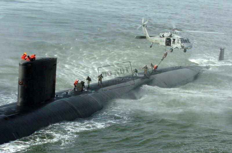 Us Navy Usn Sdv Seal Team Submarine Uss Toledo (ssn 769) St 8x12 Photograph