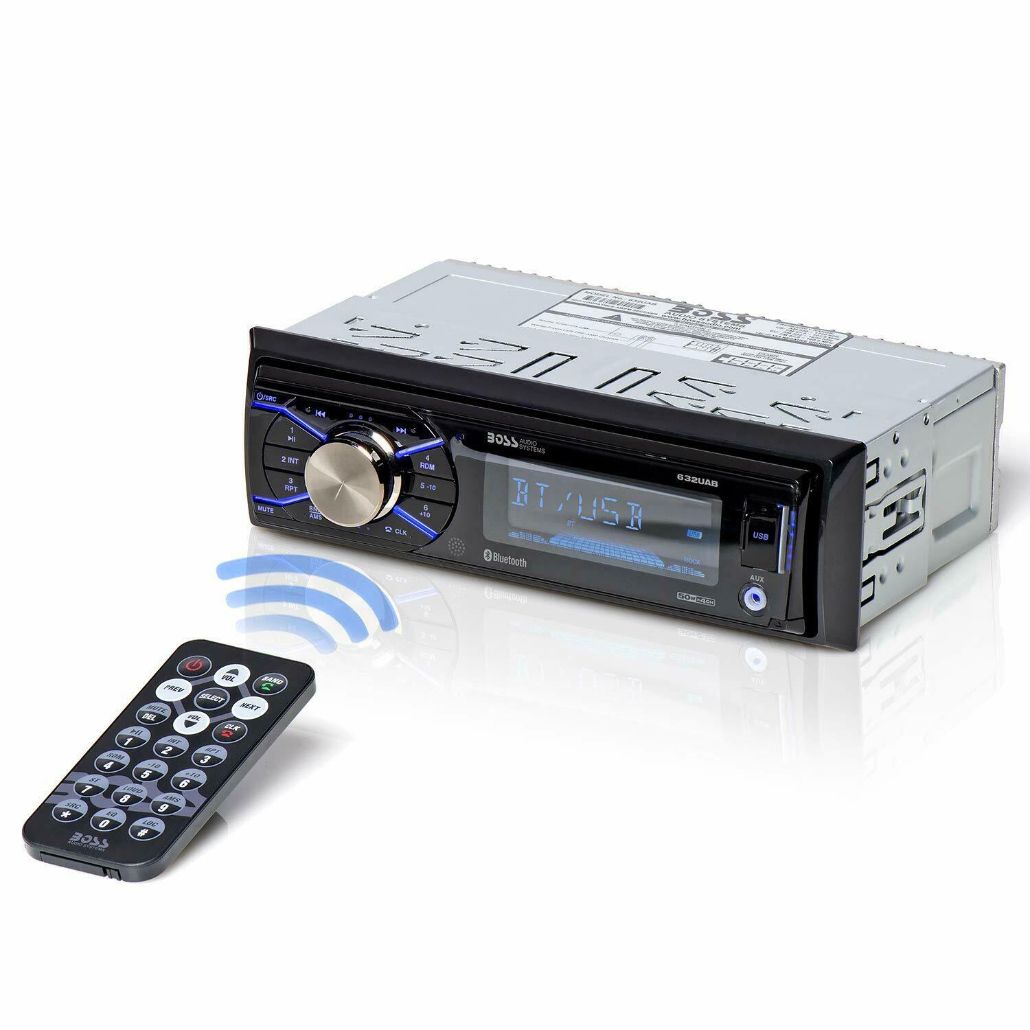 Boss Audio 632uab Car Stereo - Bluetooth, Mp3, Usb, Aux, Am/fm Radio