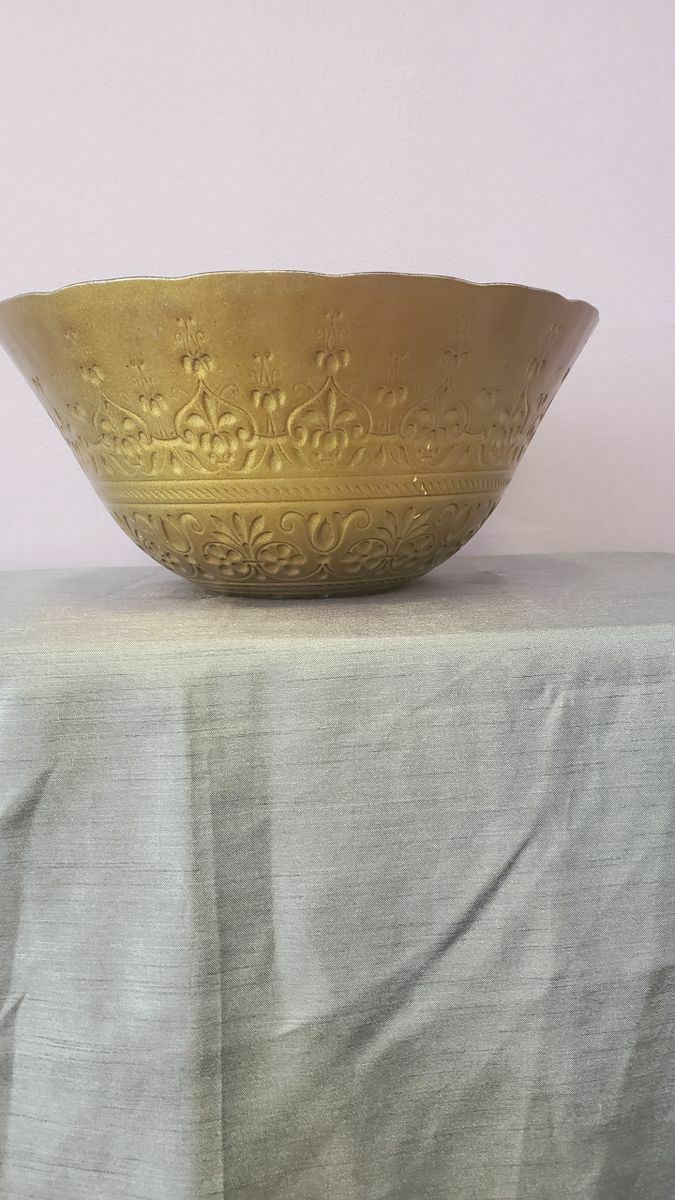 Home Decor Gold Bowl