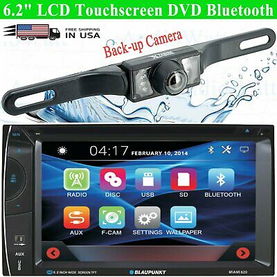 Blaupunkt Miami 620 Car Audio 2 Din 6.2" Touchscreen Dvd Bluetooth + Rear Camera