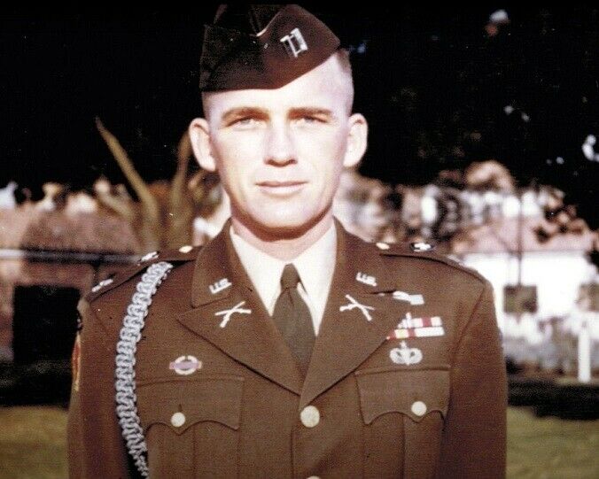 U.s. Army Ralph Puckett Jr. Medal Of Honor Recipient Portrait 8x10 Photo
