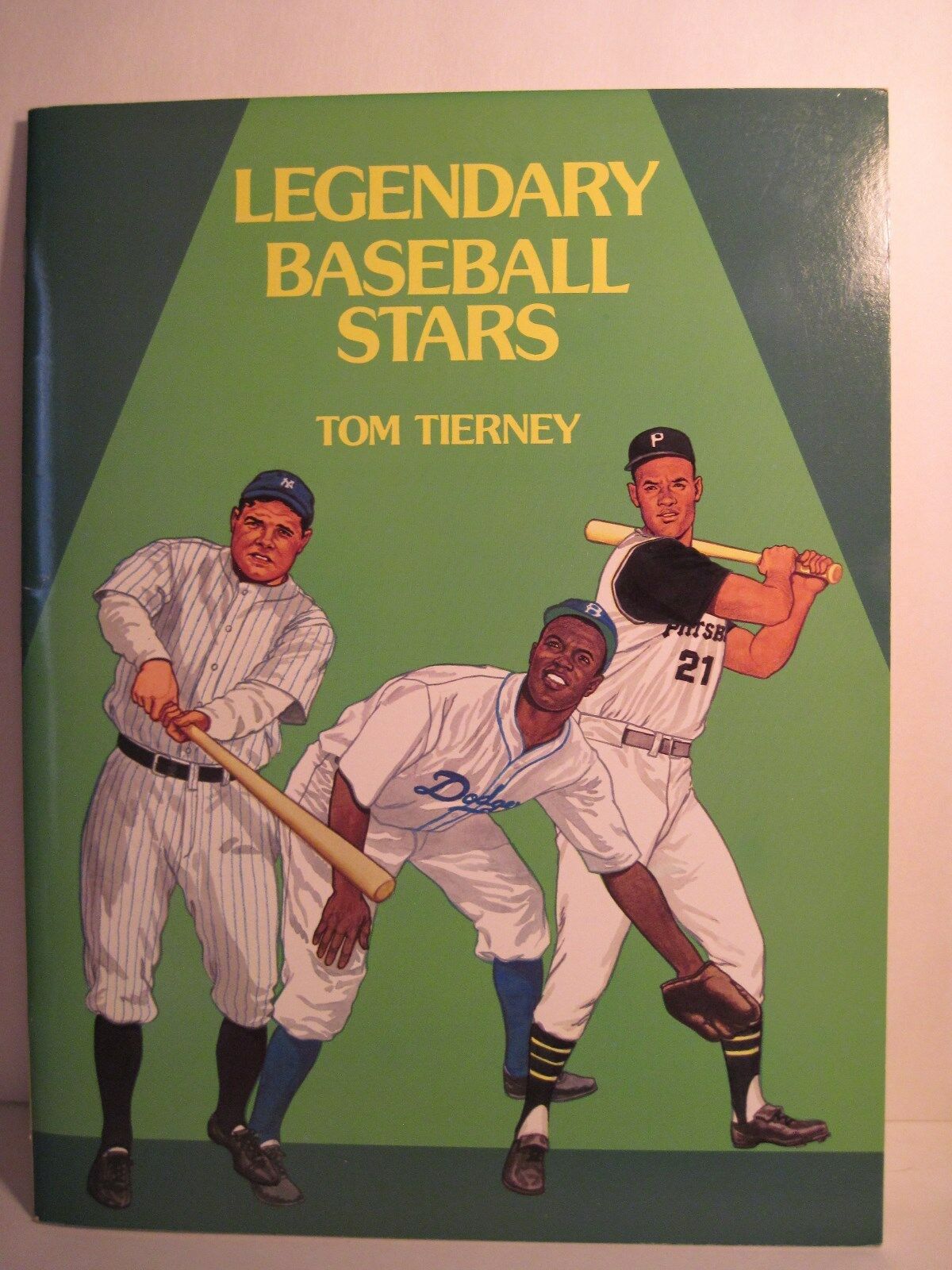 Rare 1985 Legendary Baseball Stars Paper Dolls By Tom Tierney